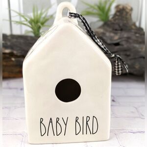 Rae Dunn BABY BIRD Ceramic Birdhouse
